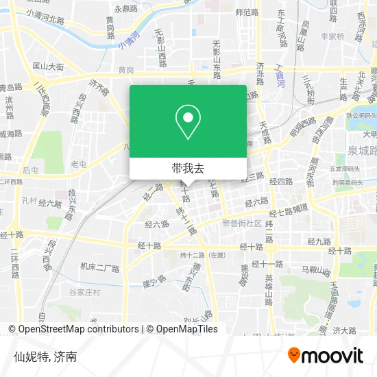 仙妮特地图