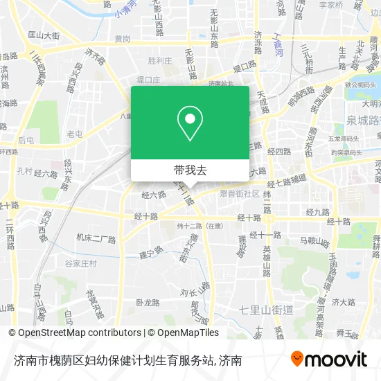 济南市槐荫区妇幼保健计划生育服务站地图