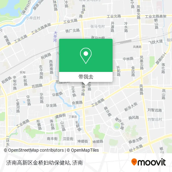 济南高新区金桥妇幼保健站地图