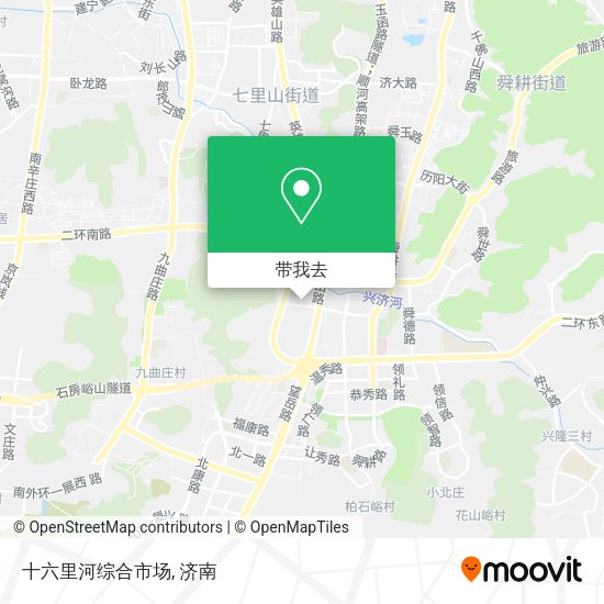 十六里河综合市场地图