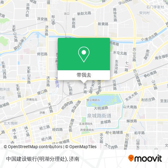 中国建设银行(明湖分理处)地图