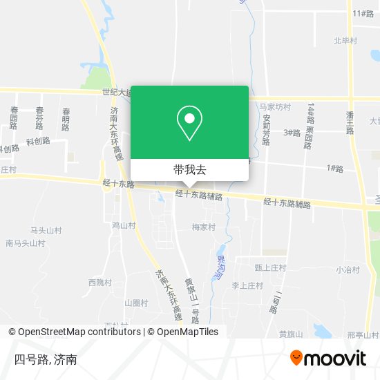 四号路地图