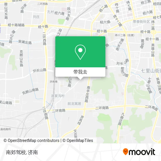 南郊驾校地图