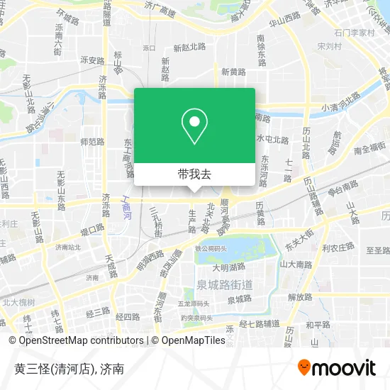 黄三怪(清河店)地图