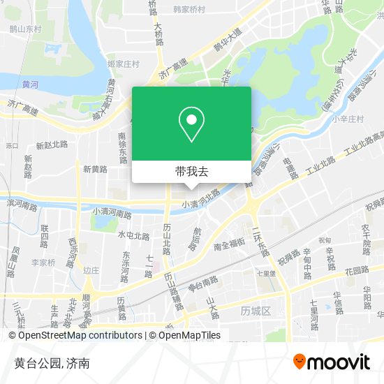 黄台公园地图