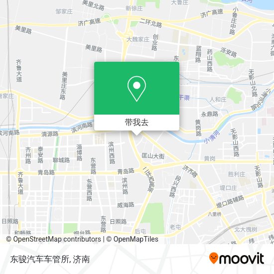 东骏汽车车管所地图