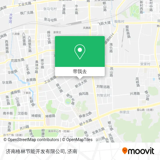 济南格林节能开发有限公司地图