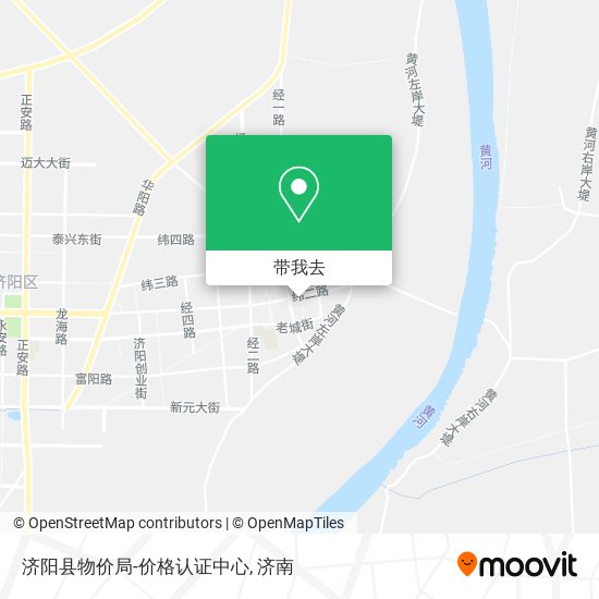 济阳县物价局-价格认证中心地图