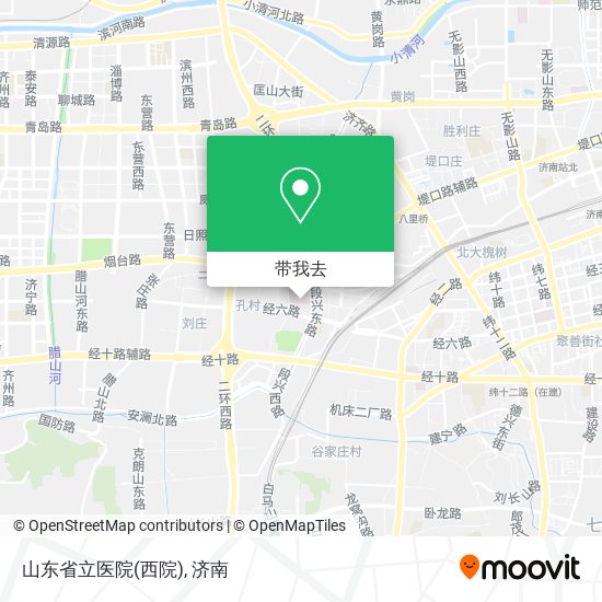 山东省立医院(西院)地图