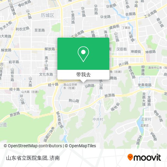 山东省立医院集团地图