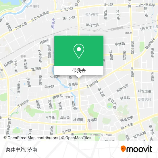 奥体中路地图