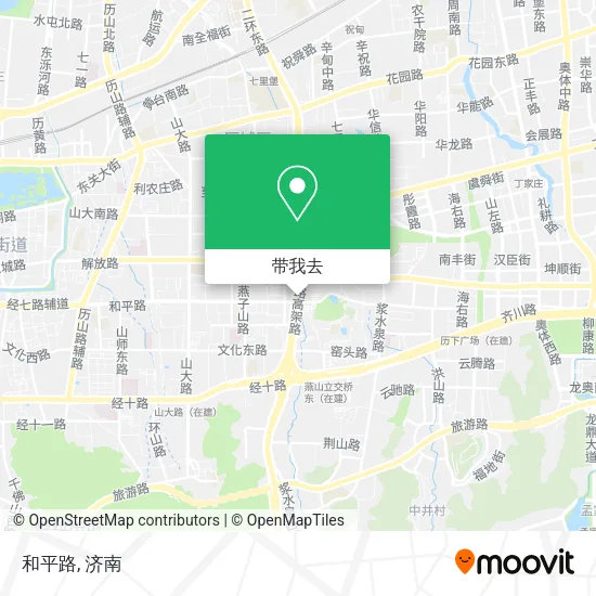 和平路地图