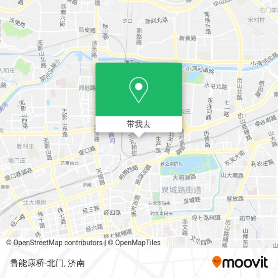 鲁能康桥-北门地图