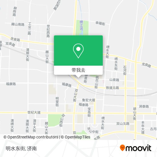 明水东街地图