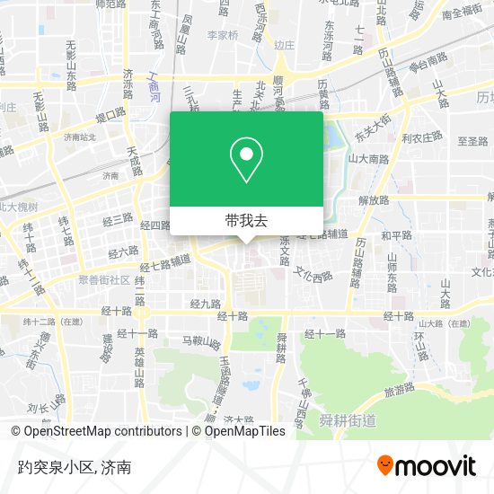 趵突泉小区地图