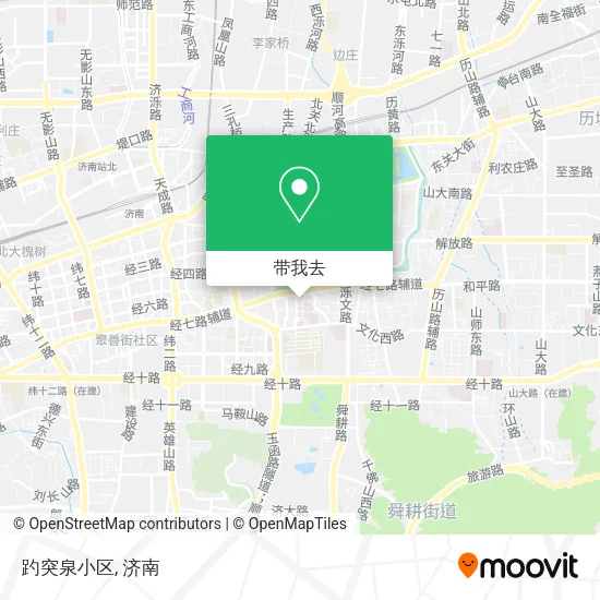 趵突泉小区地图