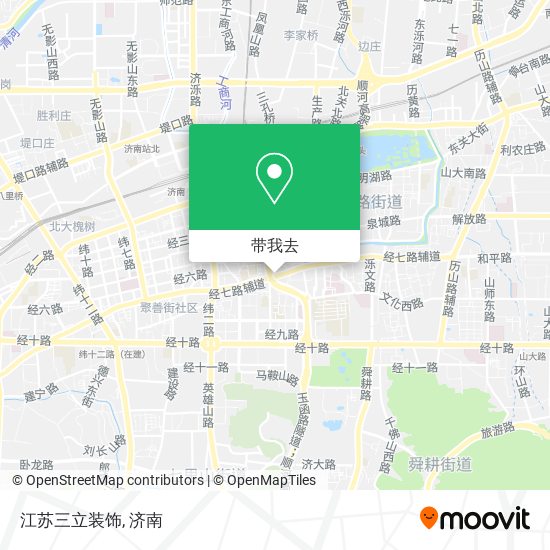 江苏三立装饰地图