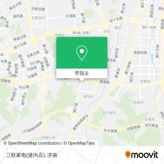 三联家电(港沟店)地图