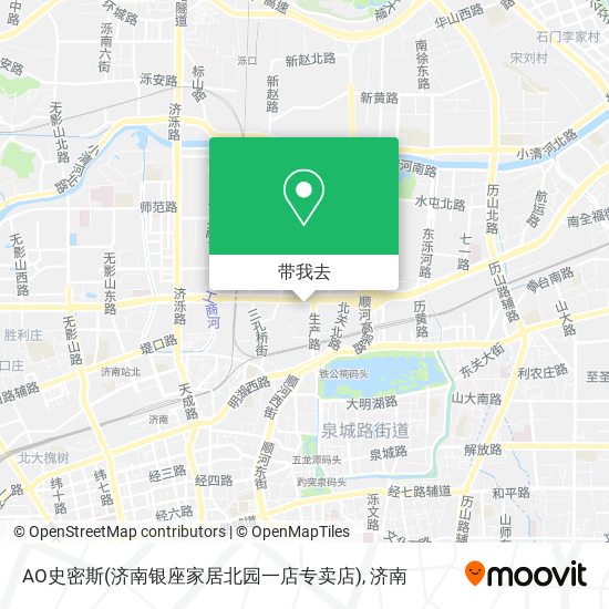 AO史密斯(济南银座家居北园一店专卖店)地图