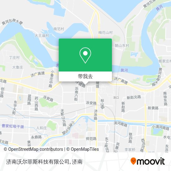 济南沃尔菲斯科技有限公司地图