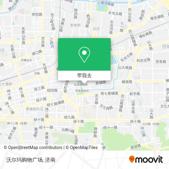 沃尔玛购物广场地图