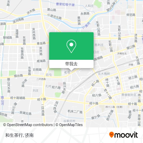 和生茶行地图