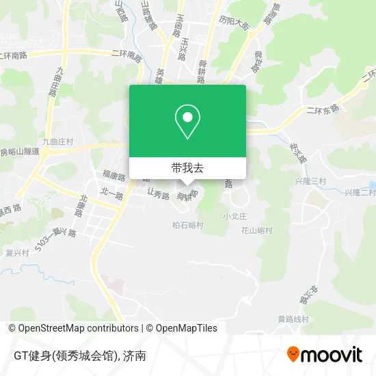 GT健身(领秀城会馆)地图