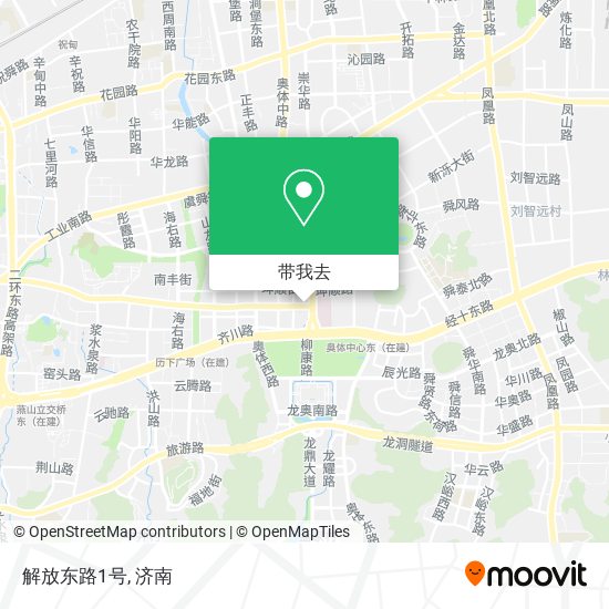 解放东路1号地图