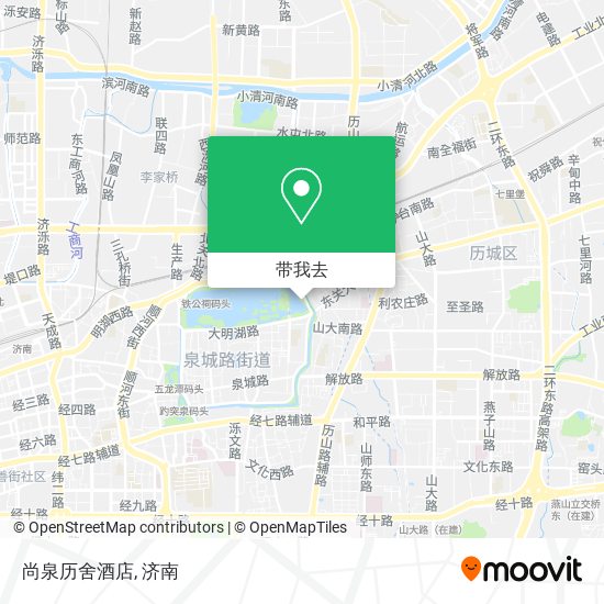 尚泉历舍酒店地图