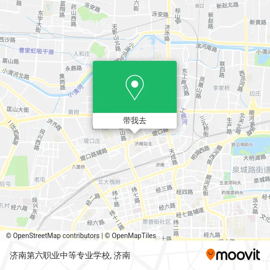 济南第六职业中等专业学校地图