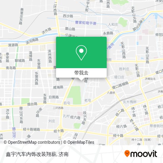 鑫宇汽车内饰改装翔薪地图