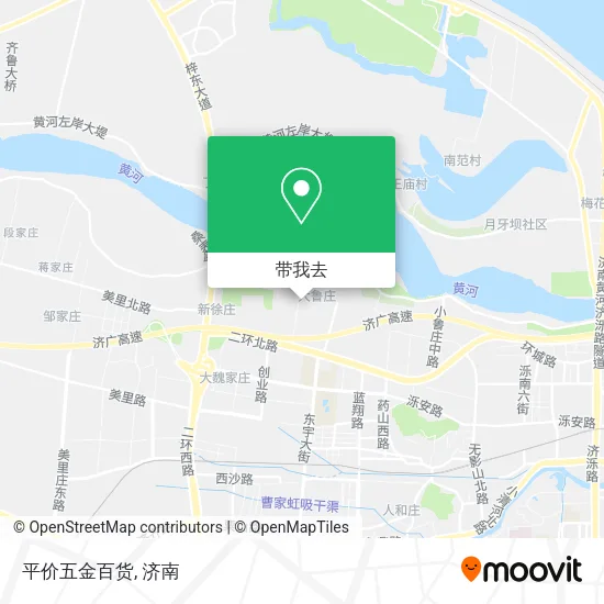 平价五金百货地图