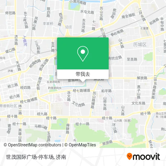世茂国际广场-停车场地图