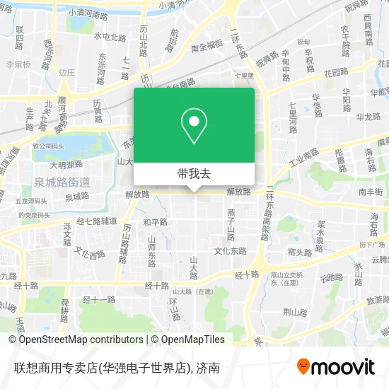 联想商用专卖店(华强电子世界店)地图