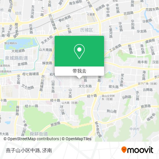 燕子山小区中路地图