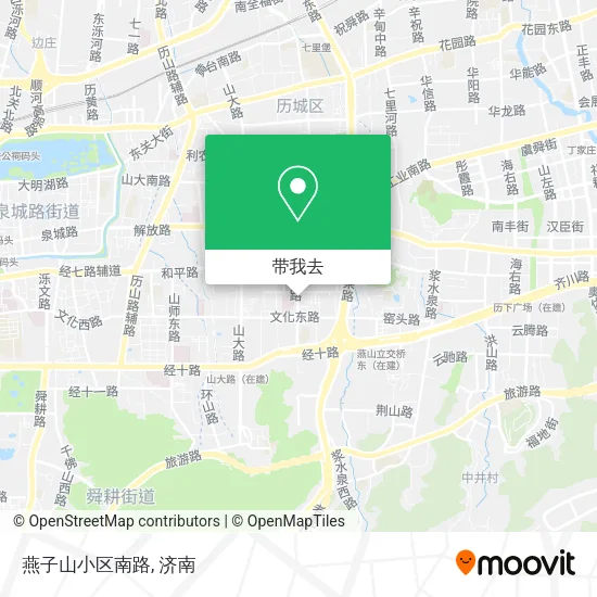 燕子山小区南路地图