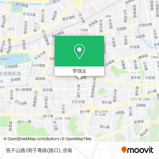 燕子山路/闵子骞路(路口)地图