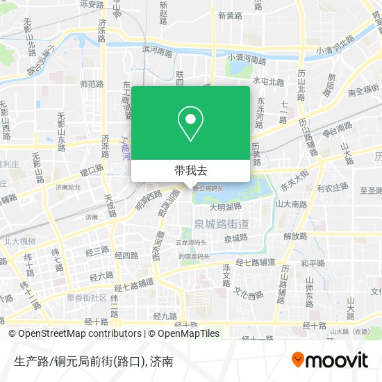 生产路/铜元局前街(路口)地图