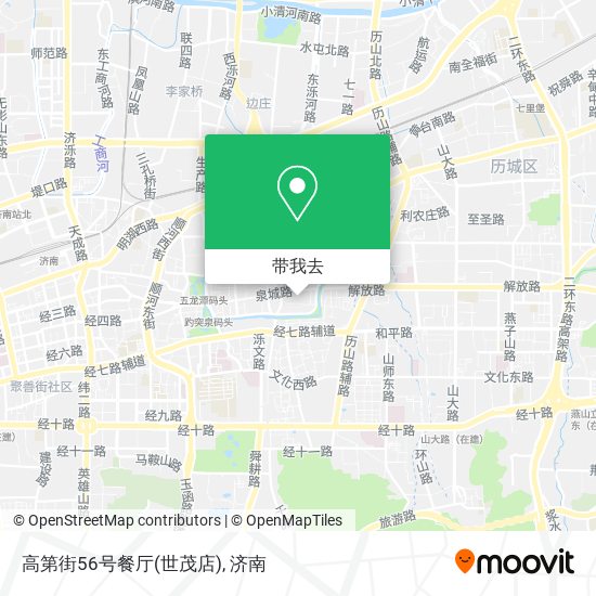 高第街56号餐厅(世茂店)地图