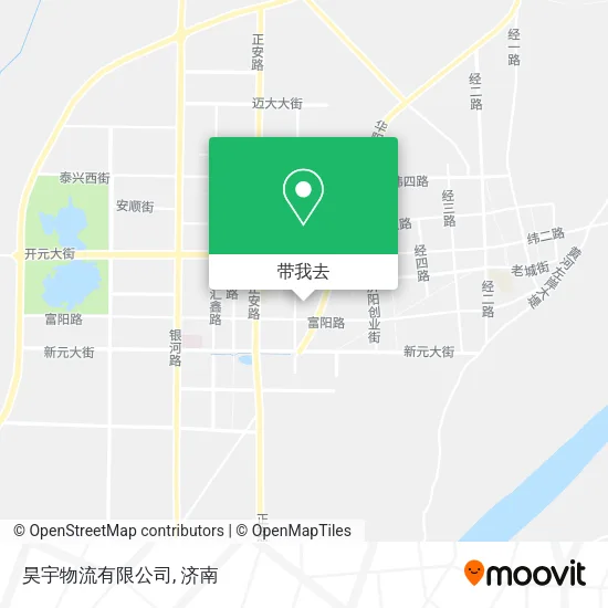 昊宇物流有限公司地图
