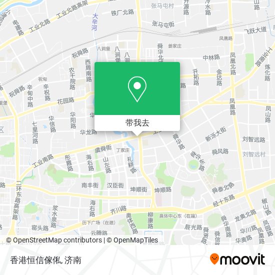 香港恒信傢俬地图