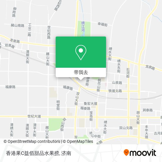 香港果C益佰甜品水果捞地图