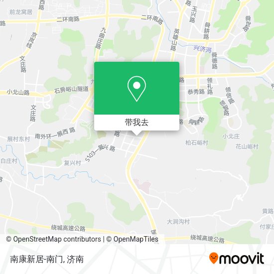 南康新居-南门地图
