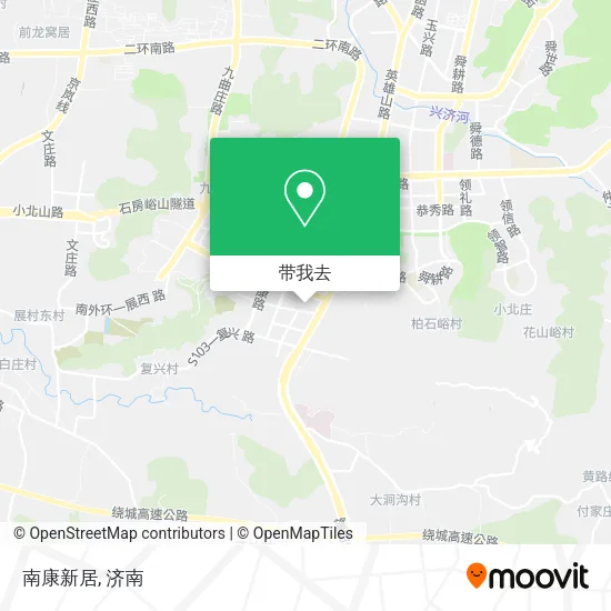 南康新居地图