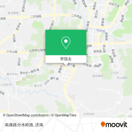 南康路分水岭路地图