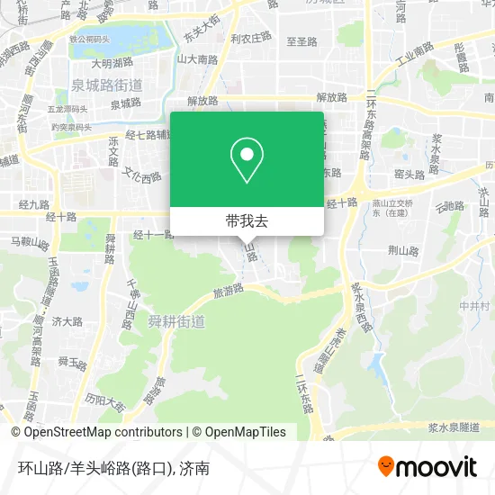 环山路/羊头峪路(路口)地图