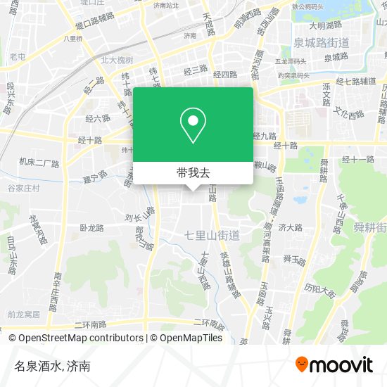 名泉酒水地图
