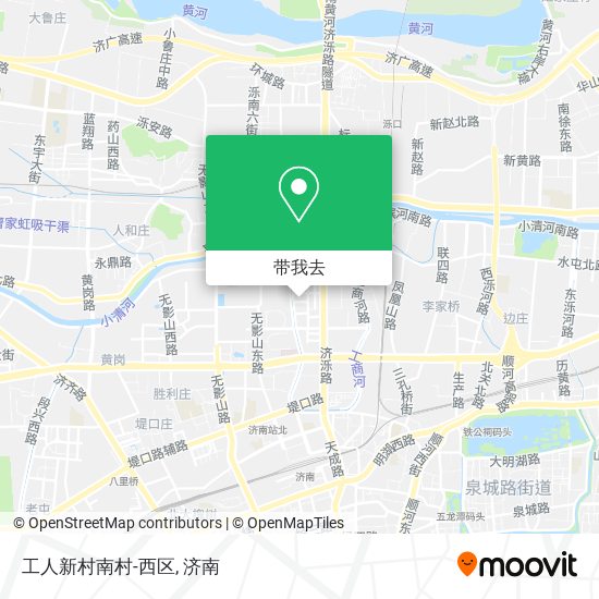 工人新村南村-西区地图
