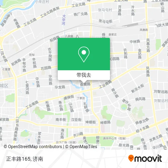 正丰路165地图