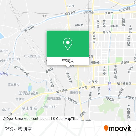 锦绣西城地图